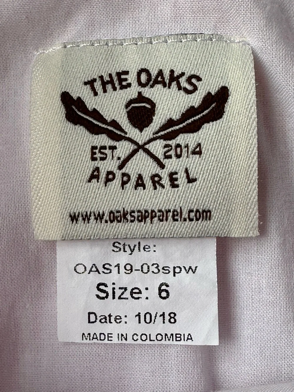 The Oaks Apparel Co. seersucker ruffle